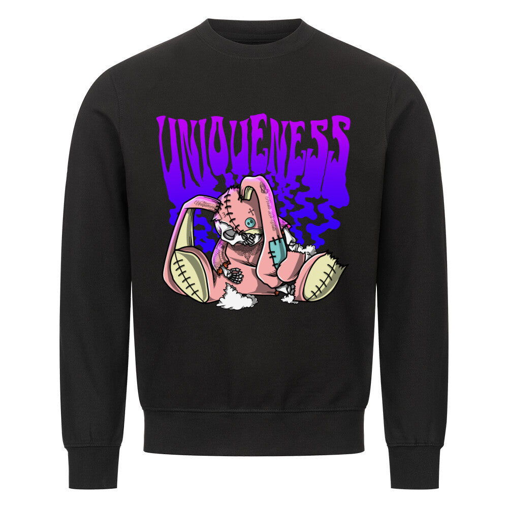 Uniqueness - Sweatshirt Sweatshirt  S Schwarz  Tattoo Fashion von inked-mafia.de. Dieses Teil gehört in jeden Kleiderschrank eines inked-rebels! Finde ideale Geschenke für Tätowierte, Tattoofans oder Tätowierer.