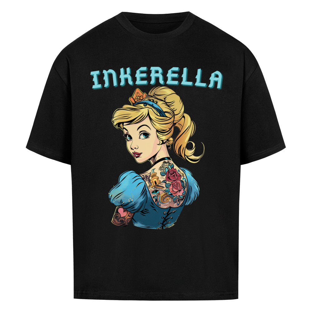 Inkerella - Heavy Oversized Shirt T-Shirt  XS Schwarz  Tattoo Fashion von inked-mafia.de. Dieses Teil gehört in jeden Kleiderschrank eines inked-rebels! Finde ideale Geschenke für Tätowierte, Tattoofans oder Tätowierer.